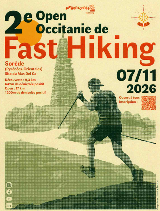 Affiche fast hiking sorede