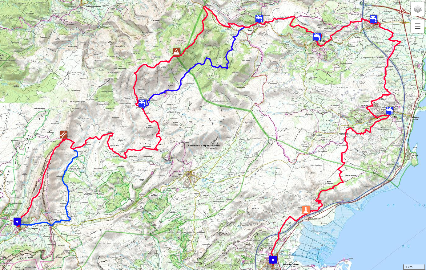 Parcours 50 k global